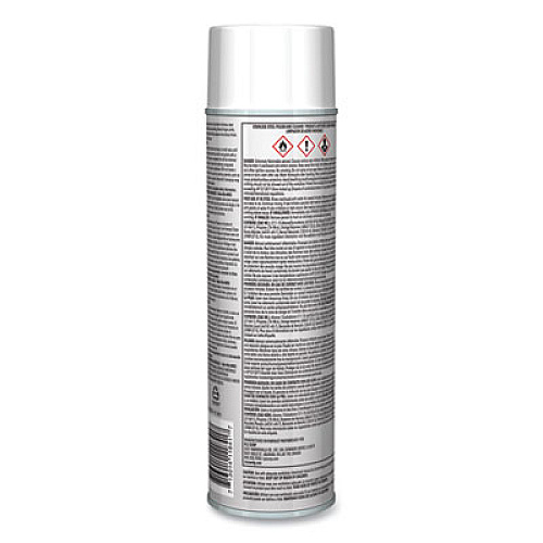 Claire Stainless Steel Polish and Cleaner, Lemon Scent, 15 oz Aerosol Spray, Dozen (841)
