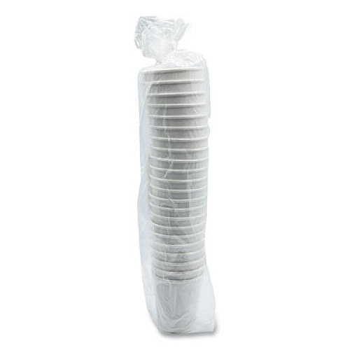 Boardwalk Paper Hot Cups, Double-Walled, 10 oz, White, 25/Pack (DW10HCUPPK)