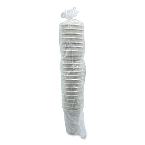 Boardwalk Paper Hot Cups, Double-Walled, 12 oz, White, 25/Pack (DW12HCUPPK)