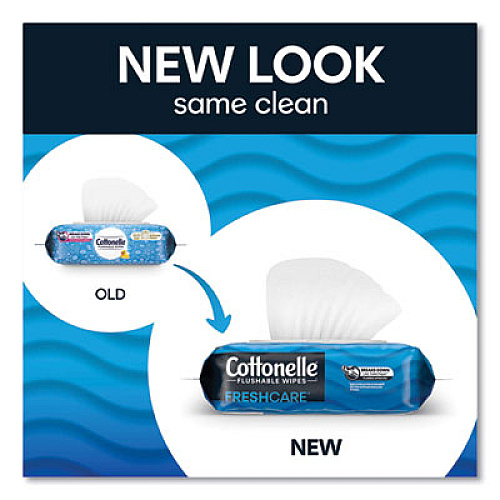Cottonelle Ultra CleanCare Toilet Paper, Strong Tissue, Septic Safe, 1-Ply, White, 284 Sheets/Roll, 6 Rolls/Pack, 36 Rolls/Carton (55699)