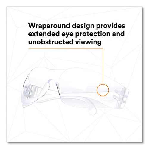 3M Virtua Protective Eyewear, Frameless, Clear Single Lens (1122008000)