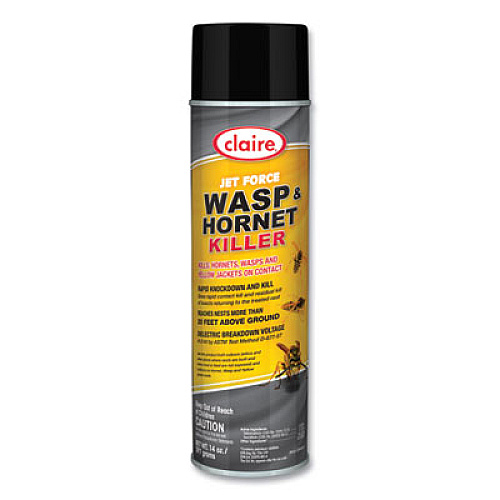 Claire Jet Force Wasp and Hornet Killer, 14 oz Aerosol Spray, 12/Carton (005)