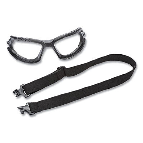 3M Solus 1000 Series Safety Glasses, Frameless, Clear Single Lens (S1201SGAFKT)