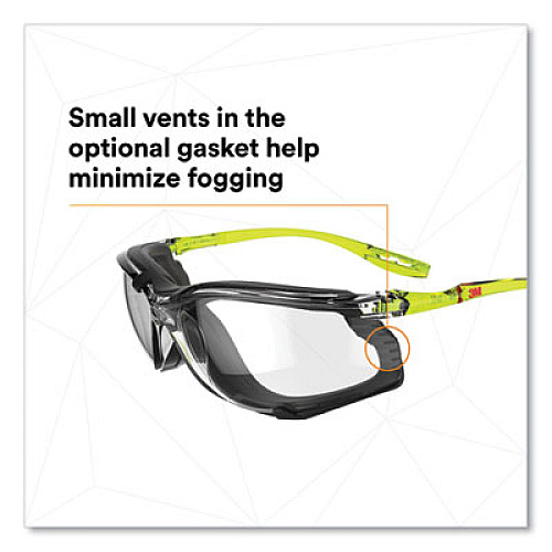 3M Solus CCS Series Protective Eyewear, Frameless, Clear Single Lens (SCCS01SGAFGR)