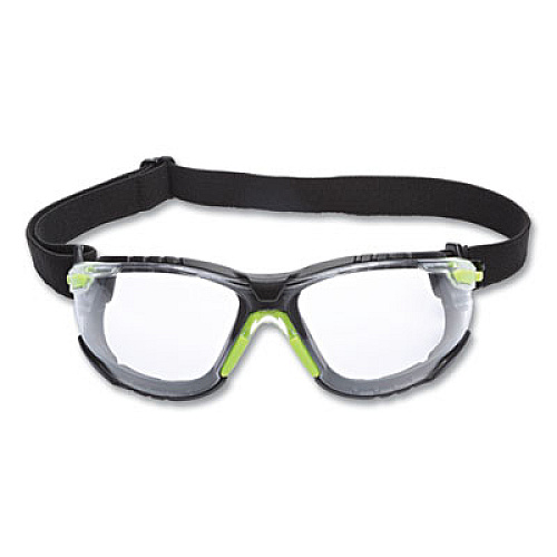 3M Solus 1000 Series Safety Glasses, Frameless, Clear Single Lens (S1201SGAFKT)