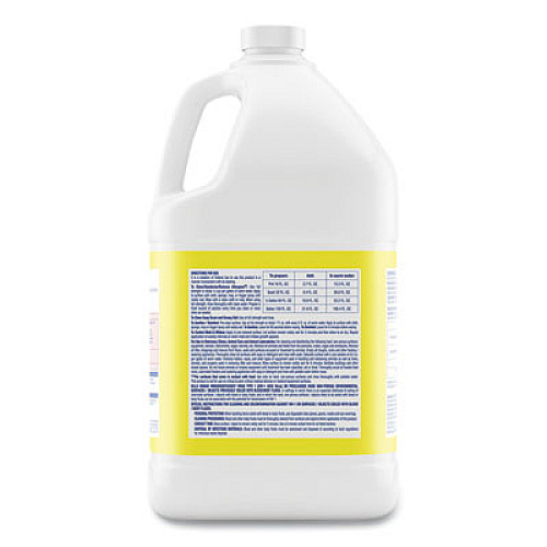 Professional LYSOL Brand Disinfectant Deodorizing Cleaner Concentrate, Lemon Scent, 128 oz Bottle (99985EA)