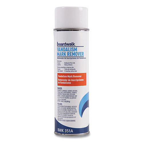 Boardwalk Vandalism Mark Remover, 15 oz Aerosol Spray, 12/Carton (351ACT)