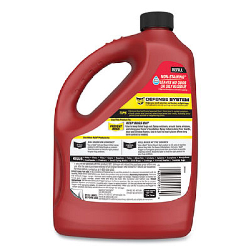 Raid MAX Perimeter Protection, 128 oz Refill Bottle, 4/Carton (377224)