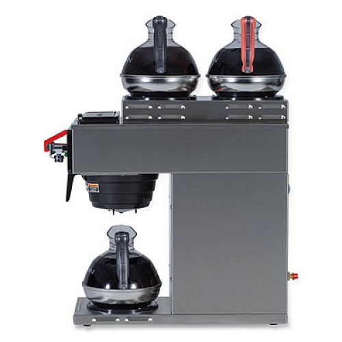 BUNN CWTF15-3 12 Cup Automatic Coffee Brewer, Gray/Stainless Steel (129500213)