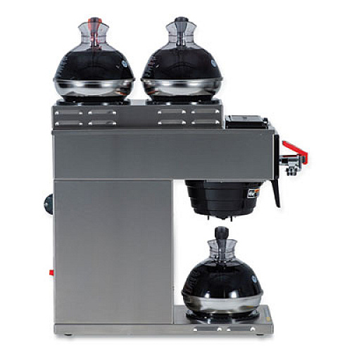 BUNN CWTF15-3 12 Cup Automatic Coffee Brewer, Gray/Stainless Steel (129500213)