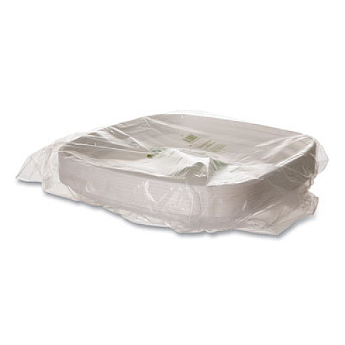 Eco-Products Regalia Renewable Sugarcane Tray, 10.24 x 16.54, White, Sugarcane, 100/Carton (EPSCTRS16NFA)