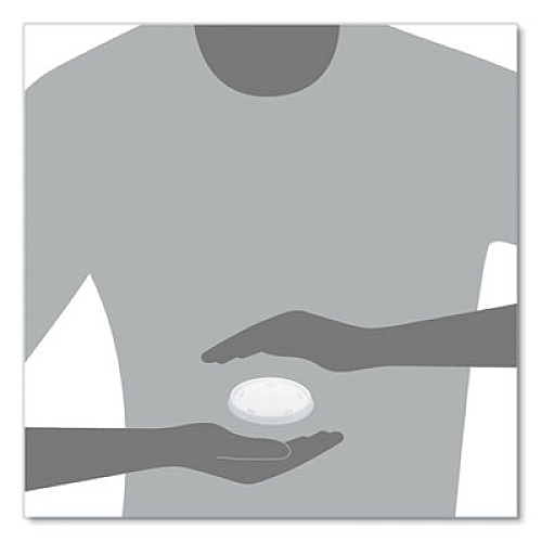 Dart Plastic Cold Cup Lids, Fits 8 oz to 9 oz Cold Cups, Translucent, 100/Pack, 10 Packs/Carton (8SL)