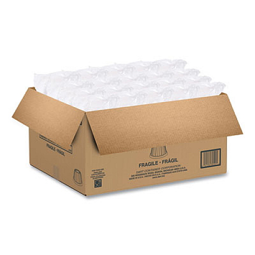 Dart D-T Sundae/Cold Cup Lids, Fits 5 oz to 32 oz Cold Cups, Plastic, Clear, 50/Pack, 20 Packs/Carton (20HDLC)