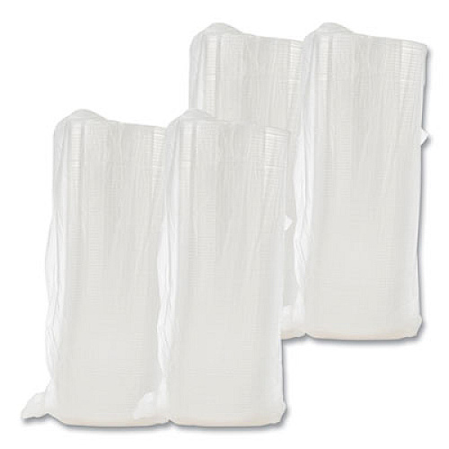 Dart Dome Covers for Dinnerware, Clear, Plastic, 125/Bag, 4 Bags/Carton (CL9PR)