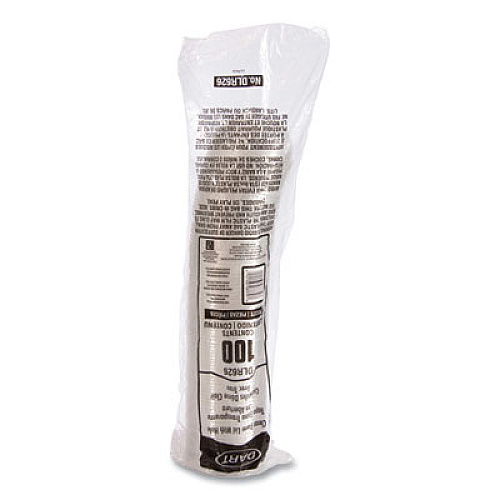 Dart Ultra Clear Dome Cold Cup Lids, Fits 16 oz to 24 oz Cold Cups, Plastic, Clear, 100/Pack (DLR626PK)