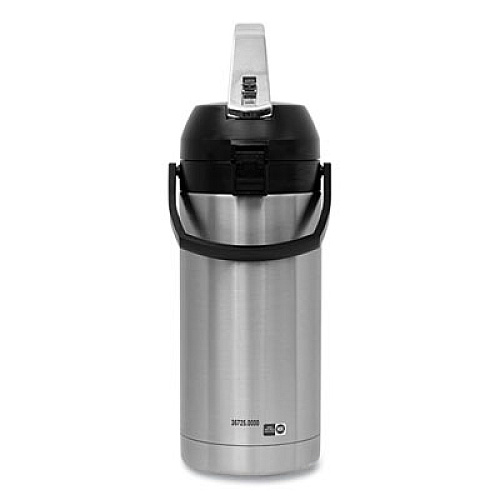 BUNN Lever Action Airpot, 128 oz, Silver/Black (367250000)
