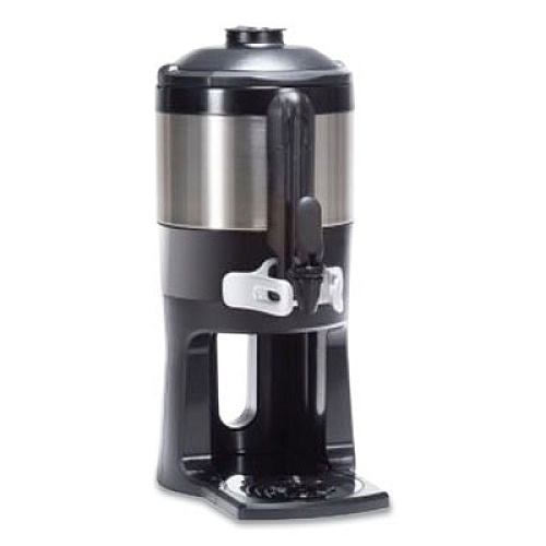 BUNN ThermoFresh Server with Mechanical Sight Gauge, 128 oz, Silver/Black (440000200)