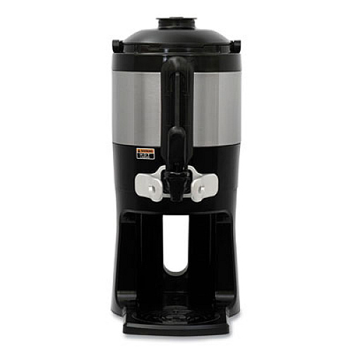 BUNN ThermoFresh Server with Mechanical Sight Gauge, 128 oz, Silver/Black (440000200)