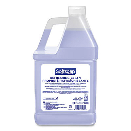 Softsoap Liquid Hand Soap Refill, Refreshing Clean Scent, 128 oz, 4/Carton (61036482CT)