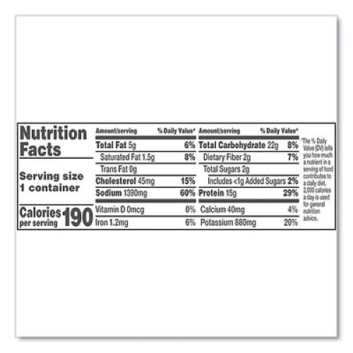Campbell's Chunky Classic Chicken Noodle Bowl,15.25 oz Bowl, 8/Carton (35100003)