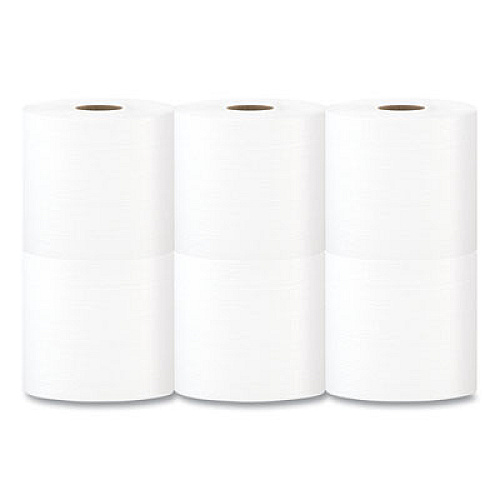 Cascades PRO Tuff-Job Spunlace Towels, Centerpull Roll, 8 x 13, White, 369 Sheets/Roll, 6/Carton (W601)