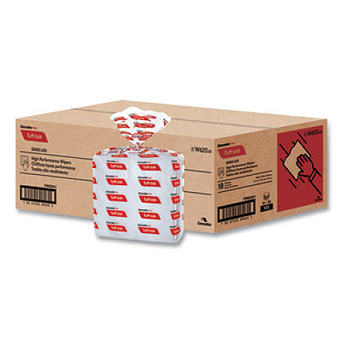 Cascades PRO Tuff-Job S600 High Performance Wipers, 12 x 13, 50/Bag, 18 Bags/Carton (W620)