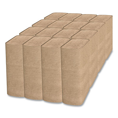 Cascades PRO Select Folded Towels, Multifold, 1-Ply, 9 x 9.45, Natural, 250/Pack, 16 Packs/Carton (H175)
