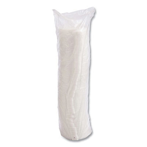 Dart Lift n' Lock Plastic Hot Cup Lids, Fits 10 oz Hot Cups, White, 1,000/Carton (10FTL)
