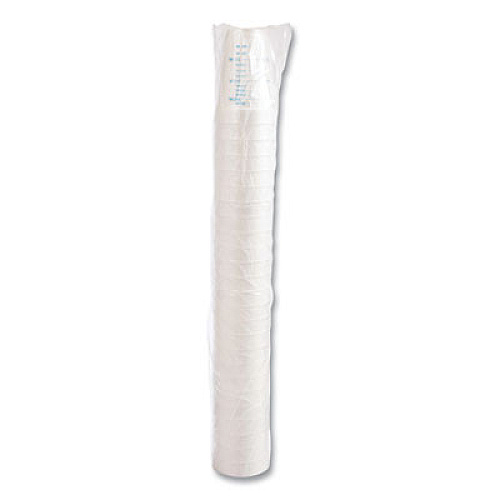 Dart Graduated Foam Medical Cups, 16 oz, White, 25/Pack, 40 Packs/Carton (16J16GRAD)