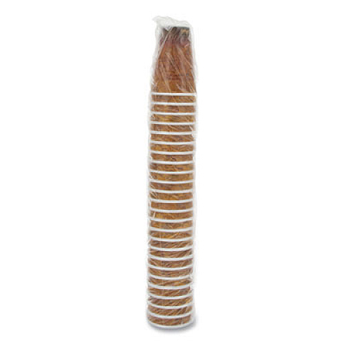 Dart Fusion Escape Foam Hot/Cold Cups, 16 oz, Brown/Black, 1,000/Carton (16U16ESC)