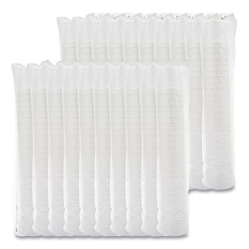 Dart Foam Containers, 32 oz, White, 25/Bag, 20 Bags/Carton (32MJ48)