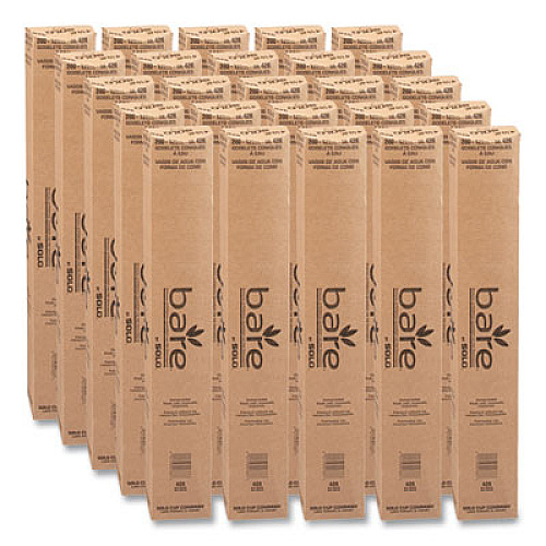 SOLO Cone Water Cups, ProPlanet Seal, 4.25 oz, Paper, White, 200/Bag, 25 Bags/Carton (42R2050)