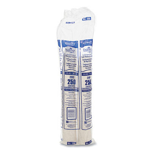 SOLO Paper Portion Cups, ProPlanet Seal, 2 oz, White, 250/Bag, 20 Bags/Carton (200)