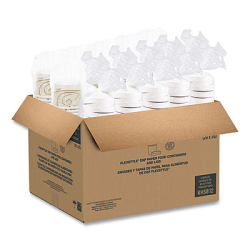 SOLO Flexstyle Double Poly Food Combo Packs, 12 oz, Symphony, Paper, 250/Carton (KHSB12ASYM)