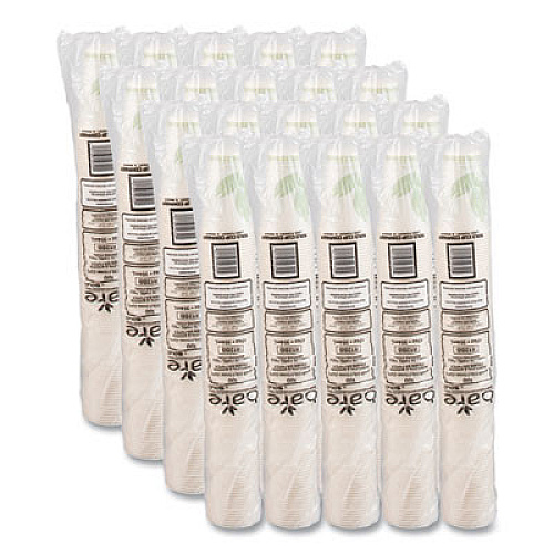 SOLO Bare Eco-Forward Paper Cold Cups, ProPlanet Seal, 12 oz, Green/White, 100/Sleeve, 20 Sleeves/Carton (R12BBJD110CT)