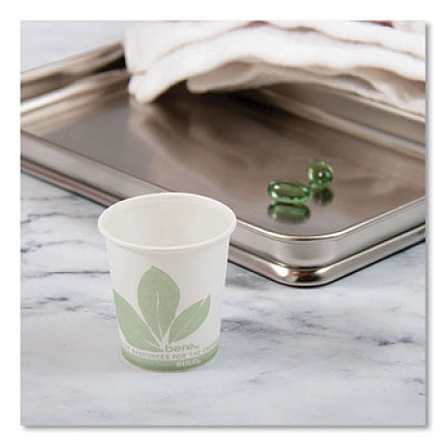 SOLO Bare Eco-Forward Paper Cold Cups, ProPlanet Seal, 5 oz, Green/White, 100/Sleeve, 30 Sleeves/Carton (R53BBJD110CT)