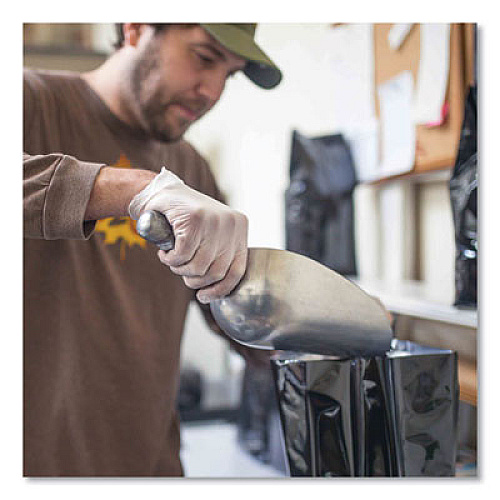 X3 by AMMEX Industrial Vinyl Gloves, Powder-Free, Medium, 3 mil Thick, 9.5" Long, Clear, 100/Box, 10 Boxes/Carton (GPX344100CT)