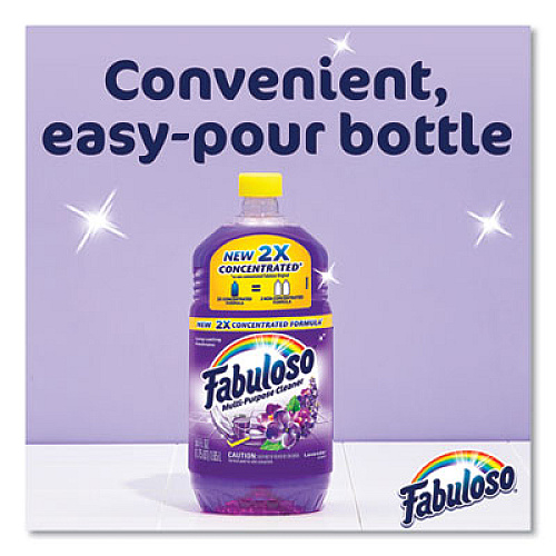 Fabuloso Multi-use Cleaner, Lavender Scent, 56 oz Bottle (53041)
