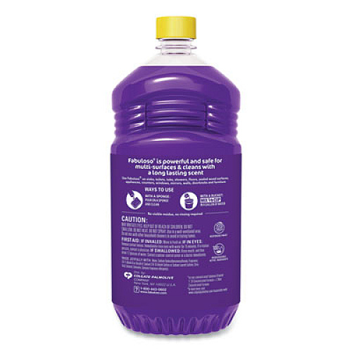Fabuloso Multi-Use Cleaner, Lavender Scent, 56 oz. Bottle, 6/Carton (53041CT)