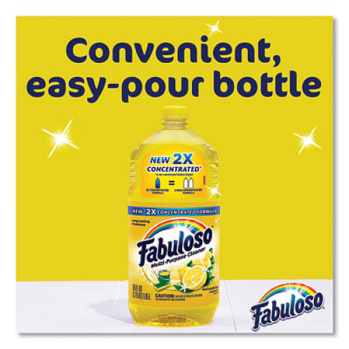Fabuloso Multi-use Cleaner, Lemon Scent, 169 oz Bottle, 3/Carton (61037885)