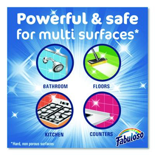 Fabuloso Antibacterial Multi-Purpose Cleaner, Lavender Scent, 169 oz Bottle, 3/Carton (99507)