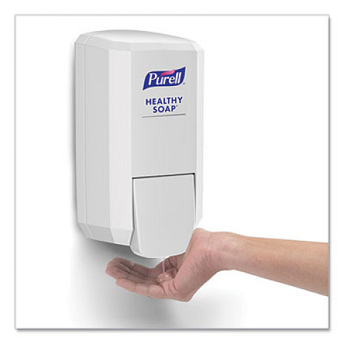 PURELL CS2 Healthy Soap Dispenser, 1,000 mL, 5.14 x 3.88 x 10, White, 6/Carton (413106CT)
