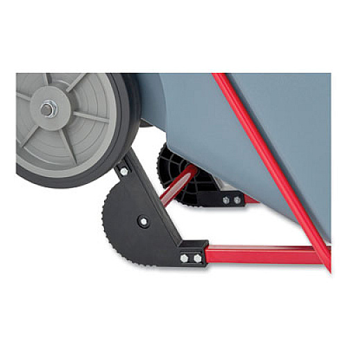 Rubbermaid Commercial 1 cu yd BRUTE DURATILT Frame Tilt Truck, Heavy Duty, 2,100 lb Capacity, Gray (2192467)