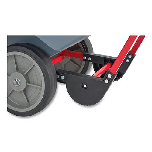 Rubbermaid Commercial 1 cu yd BRUTE DURATILT Frame Tilt Truck, Heavy Duty, 2,100 lb Capacity, Gray (2192467)