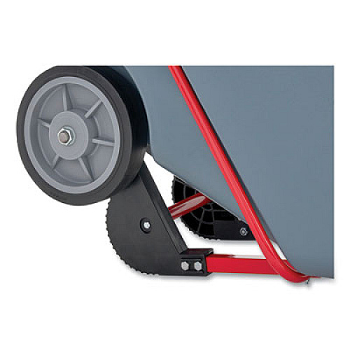 Rubbermaid Commercial 0.5 cu yd BRUTE DURATILT Frame Tilt Truck, Heavy Duty, 1,400 lb Capacity, Gray (2192465)