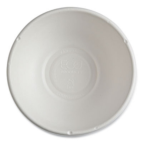 Eco-Products Vanguard Renewable and Compostable Sugarcane Bowls, 16 oz, White, 800/Carton (EPBL16CNFA)