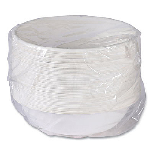 Eco-Products Vanguard Renewable and Compostable Sugarcane Bowls, 16 oz, White, 800/Carton (EPBL16CNFA)