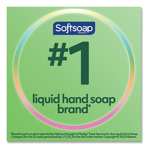 Softsoap Liquid Hand Soap Refill with Aloe, Aloe Vera Fresh Scent, 1 gal Bottle (61036483EA)