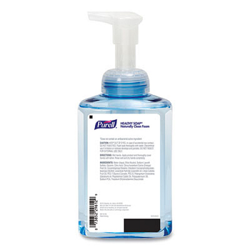 PURELL CLEAN RELEASE Technology HEALTHY SOAP Naturally Clean Foam, Citrus Scent, 515 mL, 4/Carton (501304CT)