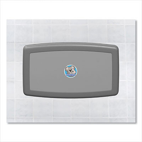 Koala Kare Baby Changing Station, Wall Horizontal Mount, 36.5 x 21.25, Gray (KB30001)